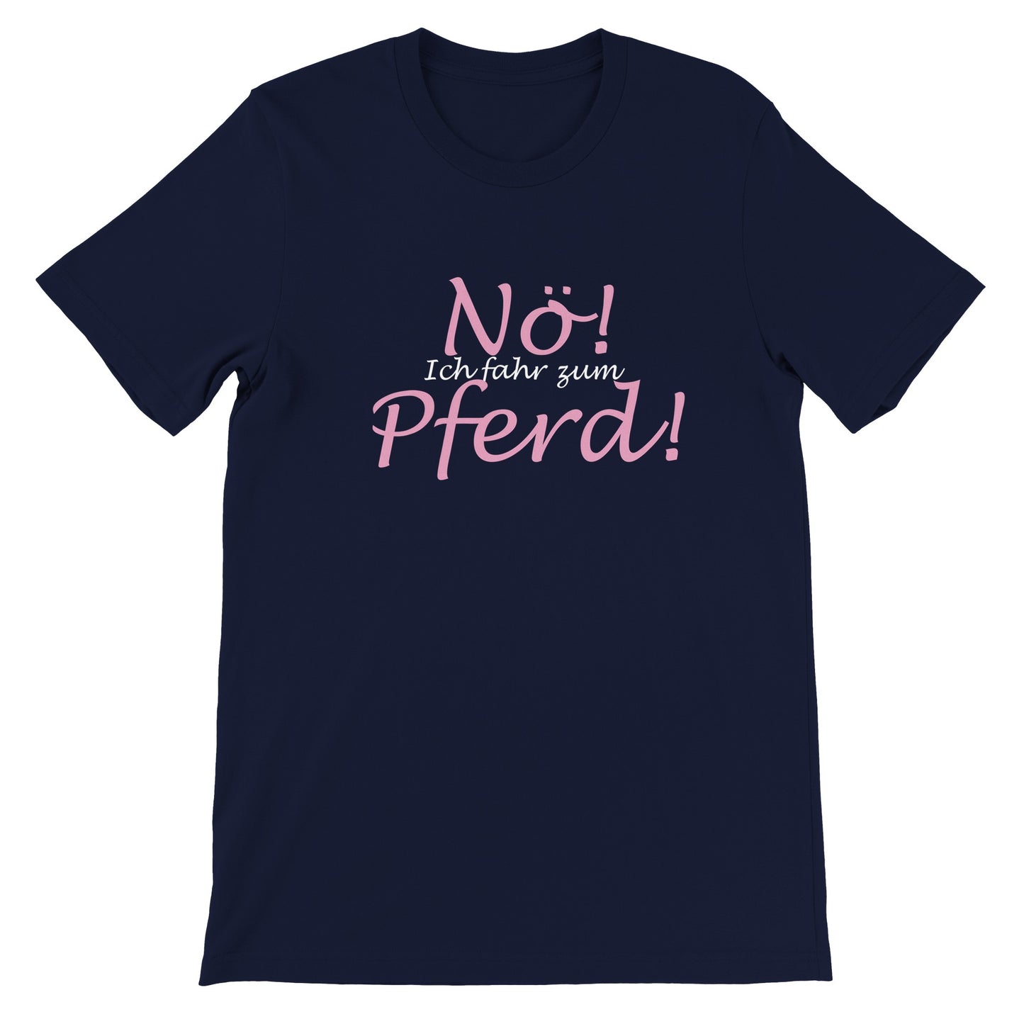 Ich fahr zum Pferd - Unisex Pferde T-Shirt