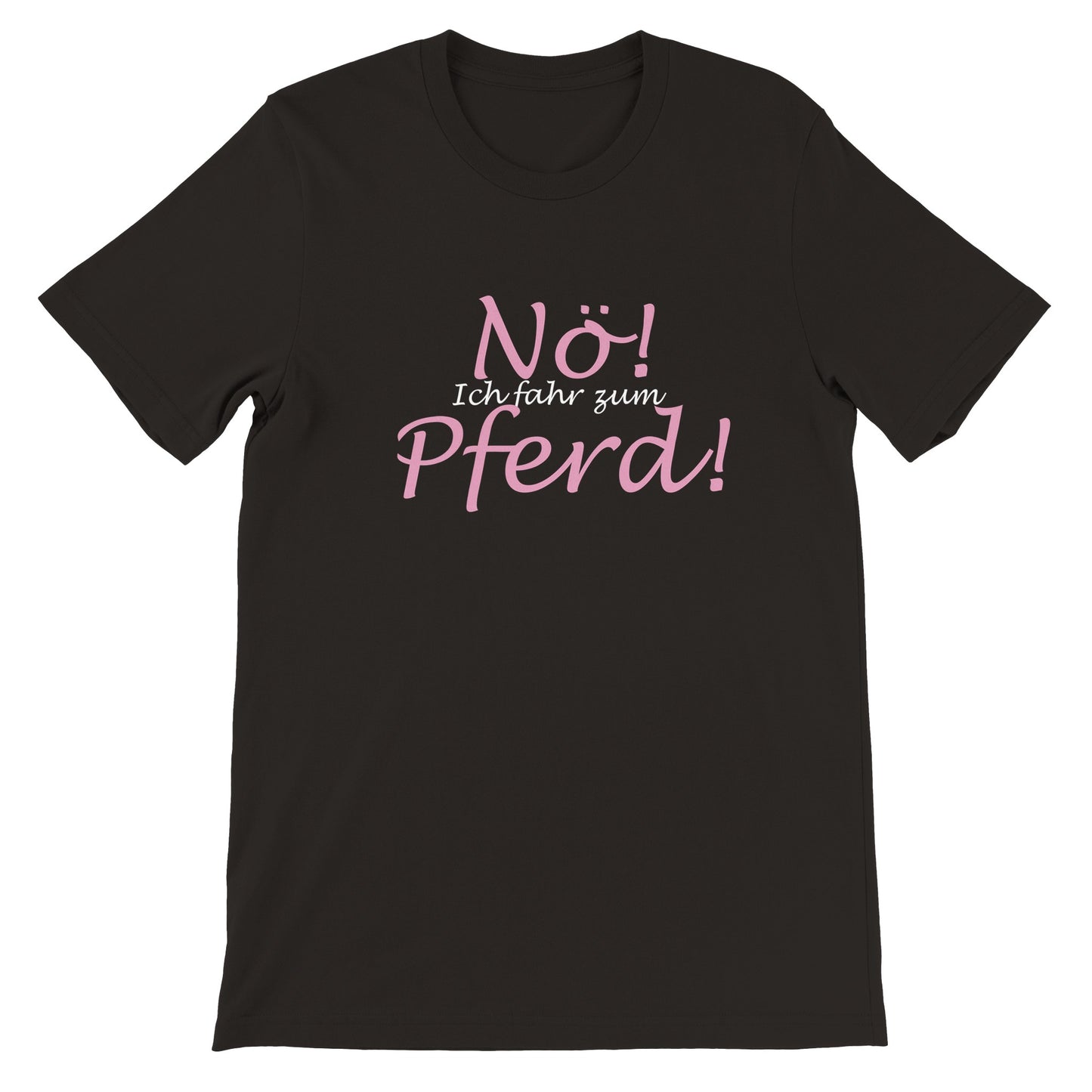 Ich fahr zum Pferd - Unisex Pferde T-Shirt